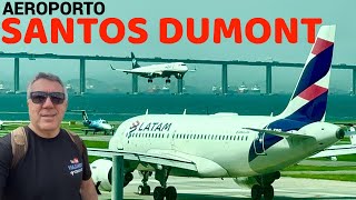 COMO VAI FICAR A SITUAÇÃO DO AEROPORTO SANTOS DUMONTRJ VOAMOS PARA VITÓRIAES COM A LATAM [upl. by Esilrac]