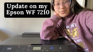 UPDATE on CONVERTING MY EPSON WF 7210 to a SUBLIMATION PRINTER Ep 26 [upl. by Sidwohl]