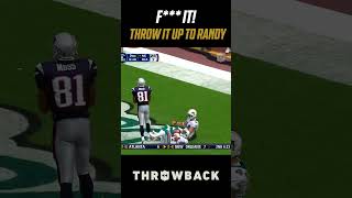 Just throw it up to Randy hell get it shorts nflthrowback [upl. by Nakah217]