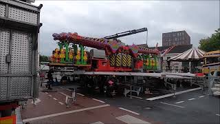 kermis Weert 2024 opbouw woensdag 25 september 2024 [upl. by Smail]