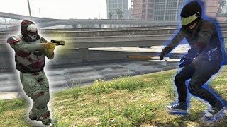 STUN GUN TROLL  GTA 5 [upl. by Enyleve]