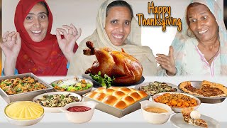 Tribal Women Try American Thanksgiving Dinner For The First Time [upl. by Aurilia]