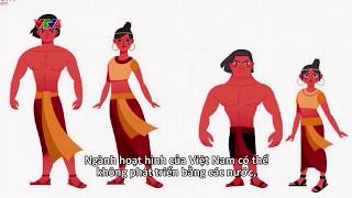 Vietnamese historical cartoon development  VTV World [upl. by Whelan895]