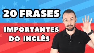 20 Frases Importantes do Inglês [upl. by Ahseuqram707]