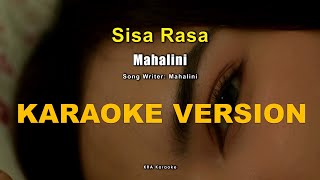 Mahalini  Sisa Rasa  Karaoke HQ With Backing Vocal   Instrumental [upl. by Nibur68]