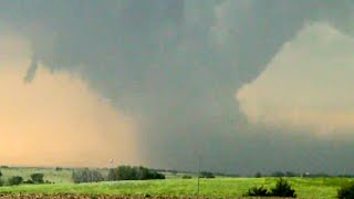 May 29 2004 Jamestown Kansas Storm Chase and Anticyclonic Tornadoes [upl. by Gisella]