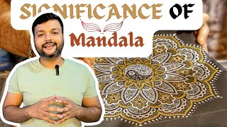 Mandala art significance  A Sacred Geometric art ​⁠Nishadkhan ​⁠ [upl. by Hermina714]