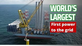 World largest offshore wind farm is finally sending power to the UK grid [upl. by Petronilla968]