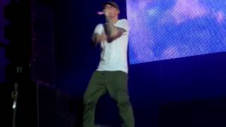 EMINEM  LIGHTERS Live In Auckland [upl. by Laddie]