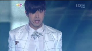 동방신기 TVXQ Catch Me SBS 2012 가요대전 The Color of Kpop 20121229 [upl. by Valleau]