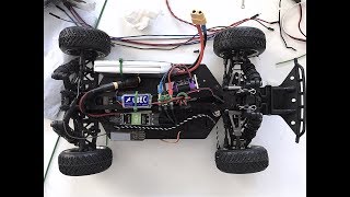 Direct Drive Outrunner in RC Car [upl. by Merwin]