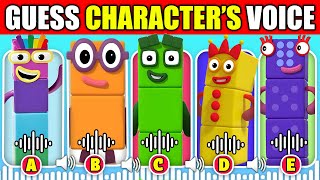 Can You Guess the NUMBERBLOCKS Characters Voice in 10 Seconds 🔢🔊  Number Blocks Animation Quiz [upl. by Orlosky]