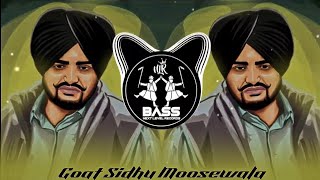 GOAT BASS BOOSTED Sidhu Moose Wala  New Punjabi Bass Boosted Songs 2021 [upl. by Nailimixam]