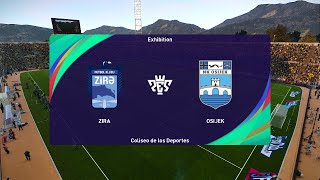 Zirə FK vs NK Osijek 15082024 UEFA Europa Conference League PES 2021 [upl. by Neitsirk]