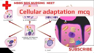 Cellular adaptation mcq  pathology [upl. by Rbma16]