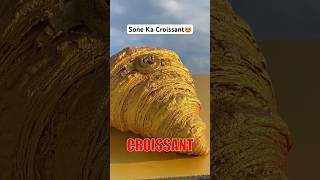 Sone ka Croissant 😱 croissant chocolatecroissant chocolatecake chocolates truffle cakevideos [upl. by Guria307]