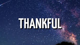 Dj Khaled  THANKFUL Lyrics ft Jeremih amp Lil Wayne [upl. by Neala]