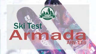 Ski test Armada ARV 116 Seson 2017  2018 [upl. by Jeffrey152]