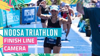 2023 Noosa Triathlon  Finish Line Camera [upl. by Meece]