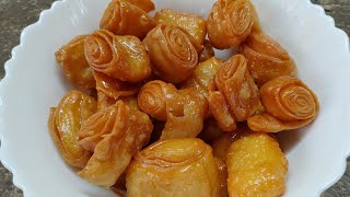 ಮೃದುವಾದ ಗರಿಗರಿಯಾದ ಖಾಜ ಸ್ವೀಟ್ ತಿನ್ನಲೇಬೇಕು  Khaja Recipe in Kannada  Khaja Sweet  Kaja Sweet recipe [upl. by Fine]