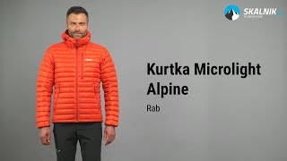 Kurtka Rab Microlight Alpine SE  skalnikpl [upl. by Nylrebmik]