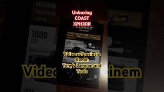 Unboxing COAST Stirnlampe [upl. by Baptista406]