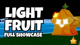 Light Fruit V1 amp V2 Full Showcase Blox Fruits [upl. by Oiramd]