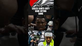 Saints Brutal Tactics quotENRAGEquot Eagles After DeVonta Smith Gets Assaulted [upl. by Nertie]