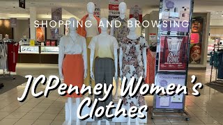 JCPENNEY WOMEN’S CLOTHES SHOP WITH ME  JCPENNEY DRESSES  JCPENNEY SHOPPING  JCPENNEY CLOTHES [upl. by Caffrey]