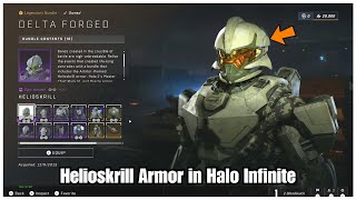 Halo Infinite  Helioskrill Armor in the Shop [upl. by Ariadne]