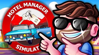 Hard Working Loser Runs a Motel in Motel Manager Simulator [upl. by Dodie]