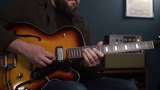 1960 Epiphone Zephyr  Blues in G [upl. by Vassar]