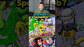 ONE PIECE X SPONGEBOB GOES CRAZY 😭🔥 Art By Percodine shorts [upl. by Atteyram]