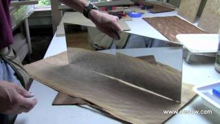 Creating a Bookmatched Veneer Panel  Part 1 [upl. by Artkele29]