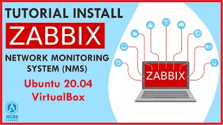 CARA INSTALL ZABBIX DI UBUNTU 2004 VIRTUALBOX  ZABBIX NETWORK MONITORING ZABBIX TUTORIAL INDONESIA [upl. by Chauncey]