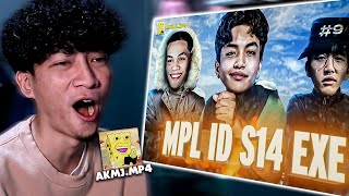 React MPL ID S14 EXE  RRQ Kedingingan Taunting Liquid Evos Di Palung Mariana [upl. by Dadivitan]