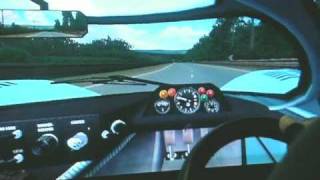 rFactor Porsche 917K on Le Mans Sarthe Circuit 77 Layout [upl. by Amara]