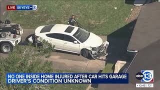 Driver crashes into house during medical episode in Friendswood [upl. by Yenoh568]