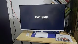 quotSamsung M5 Monitor Unboxing Setting Up Your Perfect Workspace and Entertainmentquot samsungM5 [upl. by Isayg]