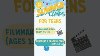 Summer Camps 2024 20 Improv Summer Camp [upl. by Aidiruy]