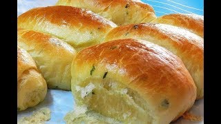 GARLIC DINNER ROLLS  SOFT FLUFFY DELICIOUS  Garlic Bread Rolls Recipe [upl. by Kappenne221]