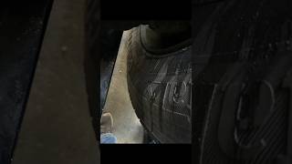 What A Bad Wheel Seal Looks Like On A Semi Truck trucking [upl. by Aicirpac]