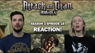 Attack on Titan  1x17 Female Titan The 57th Exterior Scouting Mission Part 1  REACTION [upl. by Nedle780]