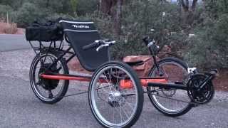 TerraTrike Rambler with EBikeKit in for Review  Electric Bike Report [upl. by Wadlinger]