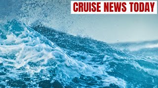 Cruise Ship Hit By Giant Wave Injures Guest and Crew [upl. by Assirual]