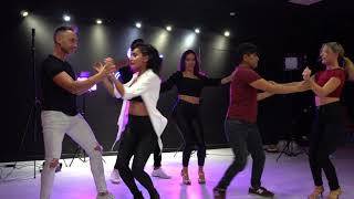 Imitadora  Romeo Santos  Bachata dance by Asento Video Grupo 2 en Asento Academy [upl. by Dleifyar]