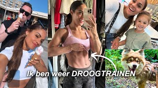 Mijn SIXPACK is weer zichtbaar amp wat ik eet WEEKVLOG [upl. by Northey623]