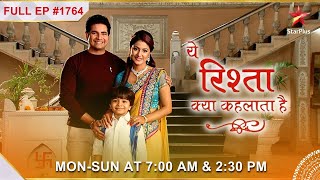 Naksh देगा apne parents ko surprise  Full Episode1764  Yeh Rishta Kya Kehlata Hai [upl. by Dib287]