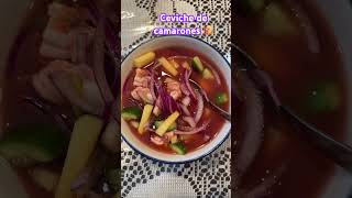 Ceviche de camarones comidasrapidasyfacilesdehacer antojod regionalmexicano [upl. by Nemra]