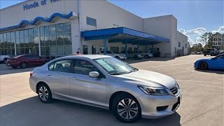 Certified 2014 Honda Accord Sedan Tomball TX Houston TX HTP24222 [upl. by Lori73]